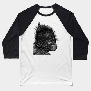 Baby orangutan monkey Baseball T-Shirt